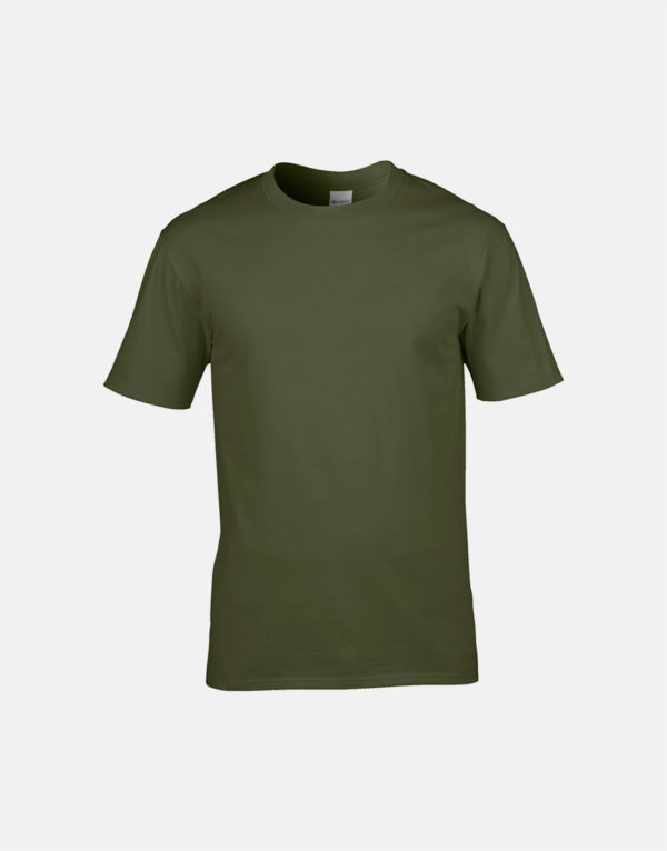 t-shirt military green