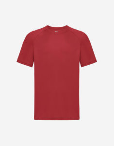 T-shirt active rosso