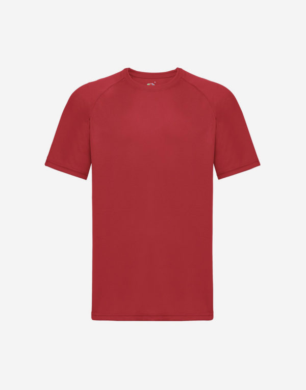 T-shirt active rosso