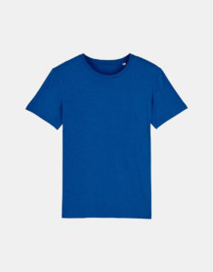 t-shirt mid heater royal blu