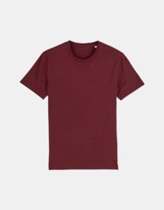 t-shirt rosso bordeaux burgundi
