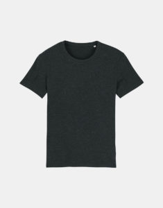 t-shirt heater black denim