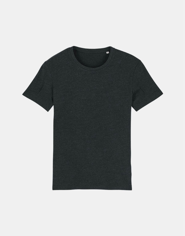 t-shirt heater black denim
