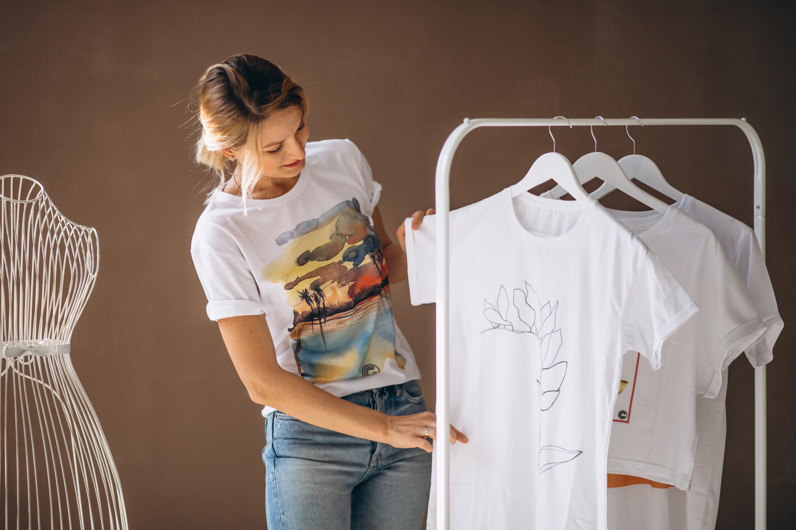 tshirt per moda e brand